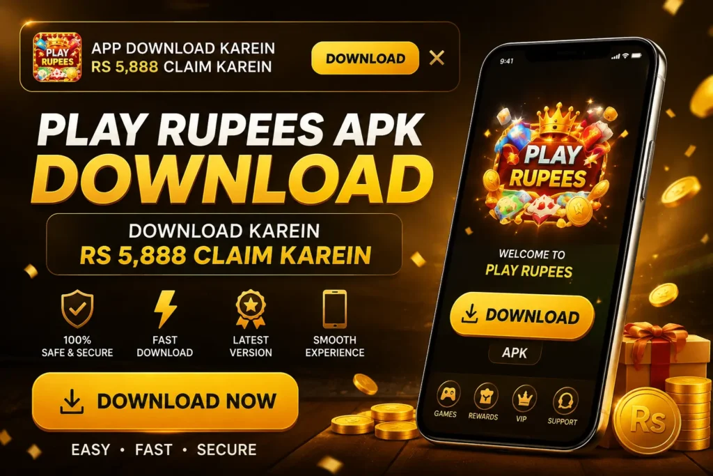 Play Rupees Download process